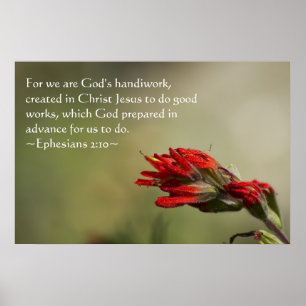 Ephesianer 2:10 poster