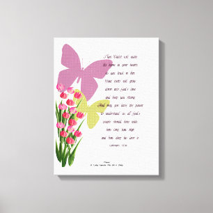 Ephesianer 3:17-18 leinwanddruck