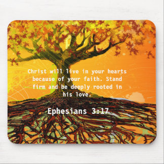 Ephesianer 3:17 mousepad