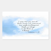 Ephesianer 3:18 Wie groß und tief ist die Liebe Ch