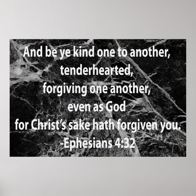 Ephesianer 4:32 poster (Vorne)