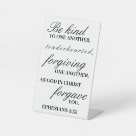 Ephesianer 4:32 sockelschild