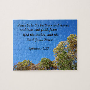 Ephesianer 6:23 Friede sei mit den Brüdern und Sch