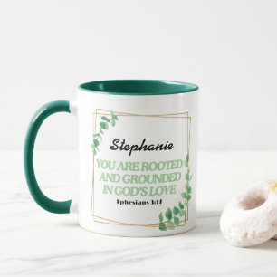 Ephésiens 3:17 Vous Êtes Raconté Mug Personnalisé