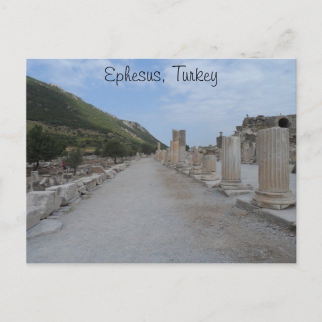 Ephesus, Türkei Postkarte (Vorderseite)