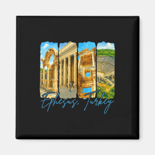Ephesus Türkei Reisebild Pinselstrich Treffen Sie Magnet