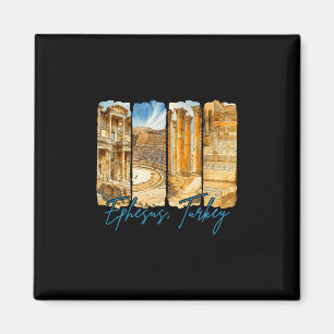 Ephesus Türkei Reisende Reise Pinselstrich Souveni Magnet