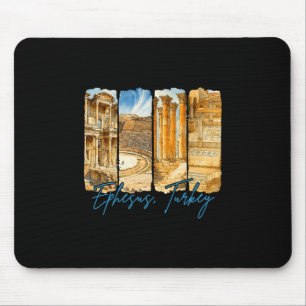 Ephesus Türkei Reisende Reise Pinselstrich Souveni Mousepad