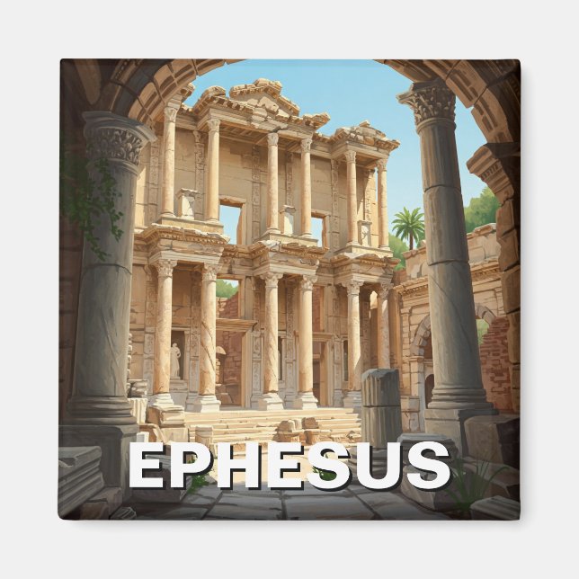 Ephesus Turkey Travel Magnet (Vorne)