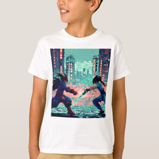"Epic Battle: Gojo vs Sukuna - Kids' T - Shirt Des (Vorderseite)