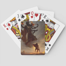Epic Battle Playing Card Design Spielkarten