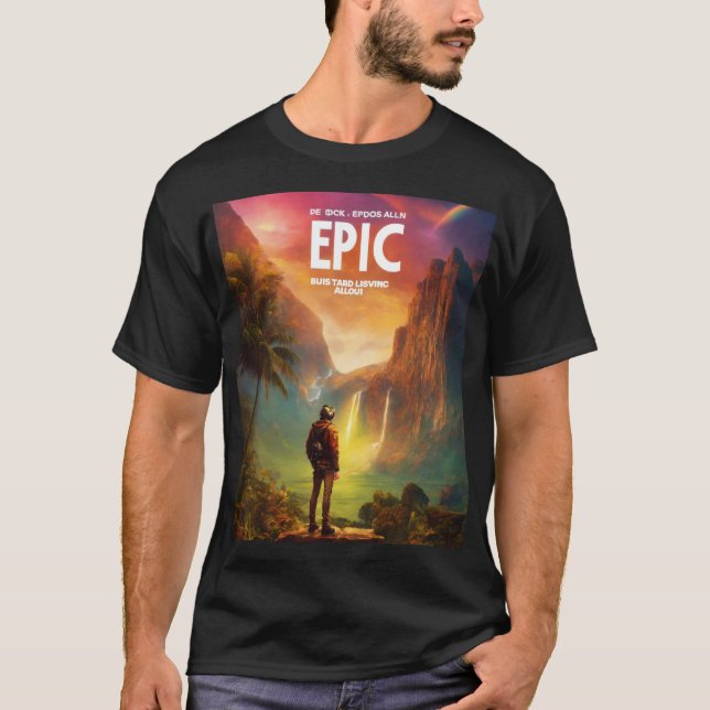Epic Beats : DJ Album Vibes T-Shirt (Devant)
