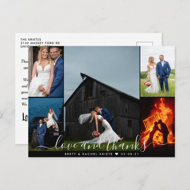 Epic Day Vielen Dank Postkarte (Vorne/Hinten)