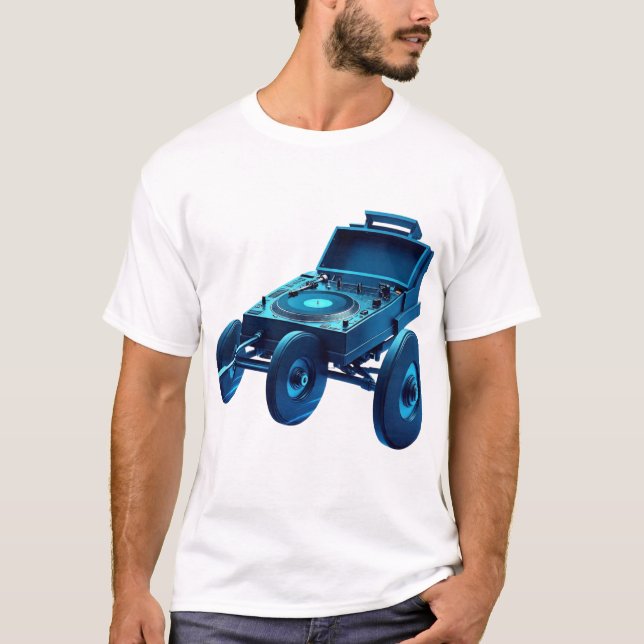 Epic DJ Chariot T - Shirt Design (Vorderseite)