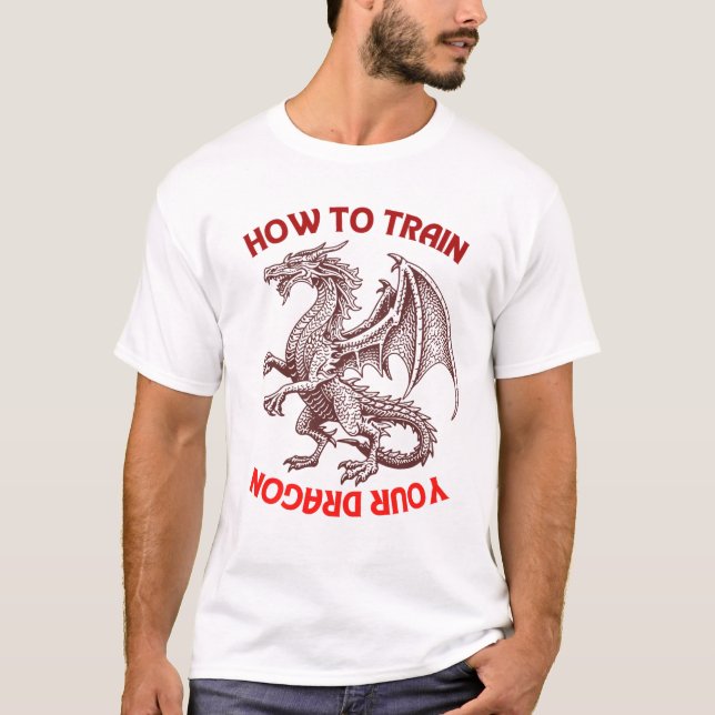  Epic Dragon Rider Fantasy Adventure Tee (Vorderseite)