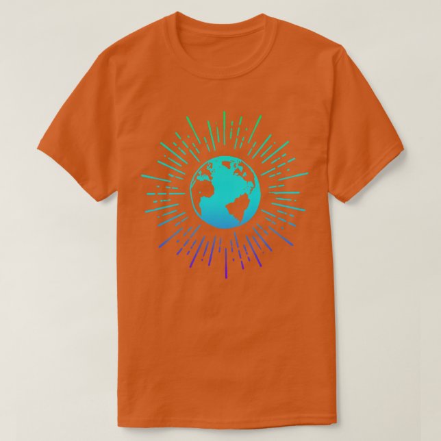 Epic Earth Zeichnend T-Shirt (Design vorne)