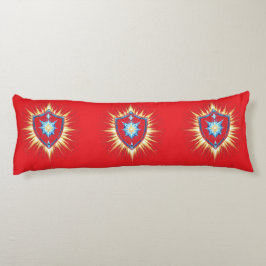 Epic Fantasy Shield with Radiant Energy Burst – Ma Seitenschläferkissen