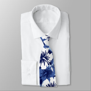 Epic Floral Hibiskus Hawaiian Necktie Krawatte
