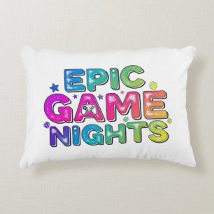 Epic Game Nights. Dekokissen