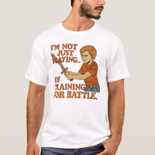 Epic Gamer Quote - Schulung für den Kampf T-Shirt
