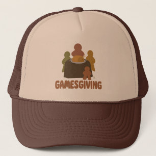 Epic Gamesgiving Funny Erntedank Boardgamer Truckerkappe