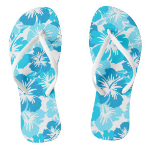 Epic Hibiskus Hawaiian Floral Aloha Shirt drucken Flip Flops