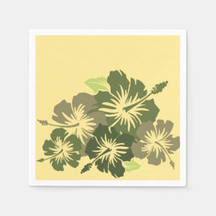 Epic Hibiskus Hawaiian Floral Serviette