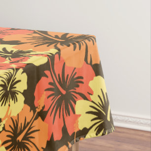 Epic Hibiskus Hawaiian Floral Tischdecke