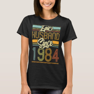 Epic Husband Seit 1984 39 Jahr 39. Hochzeit Anniv T-Shirt
