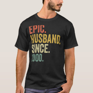 Epic Husband Seit 2000 23 Jahre 23. Wedding Anni T-Shirt