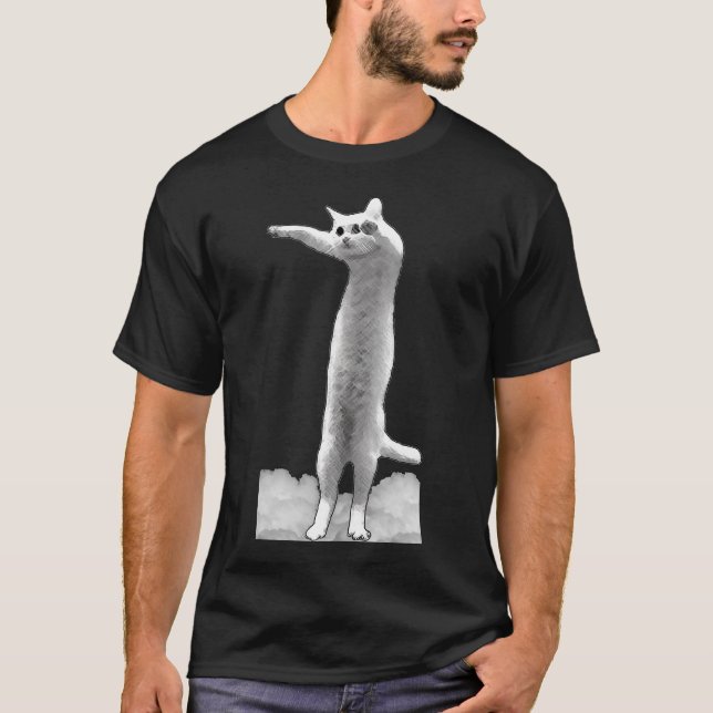 Epic Longcat sur t-shirt Dark (Devant)