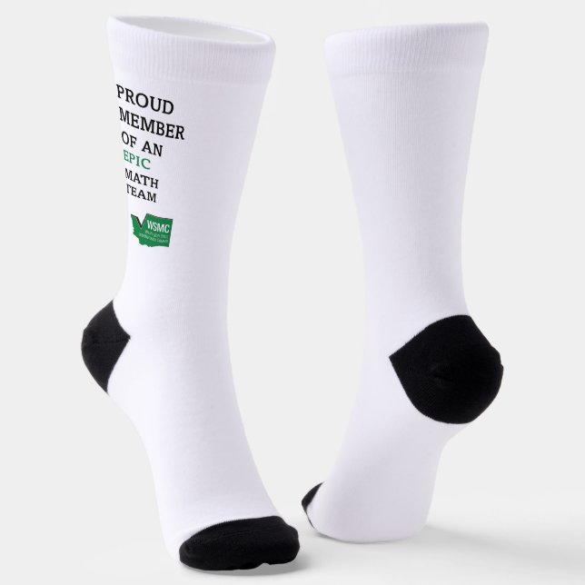 Epic Math Team Socks Socken (Gewinkelt)