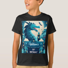 Epic Niedlich Kids Hero Boys Girls Dragon 1. Gebur T-Shirt