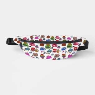 Epic Niedliche Illustrierte Purpurmuster Fun Style Bauchtasche
