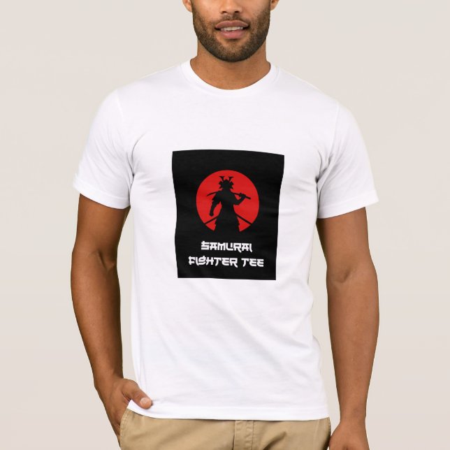 Epic Samurai Warrior Tee | Standing With Sword  (Vorderseite)