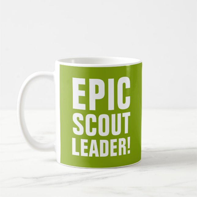 Epic Scout Leader Kaffeetasse (Links)