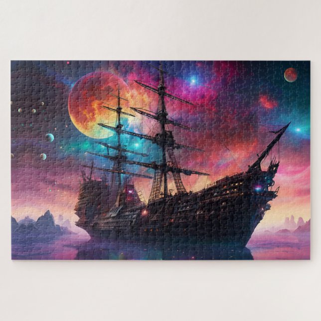 Epic Segelschiff Skies and Planets (Horizontal)