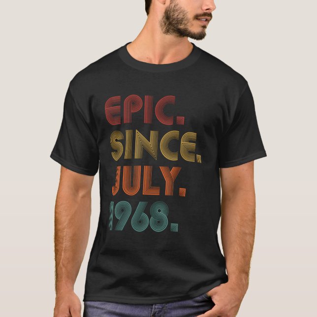 Epic Seit Juli 1968 55. T-Shirt (Vorderseite)