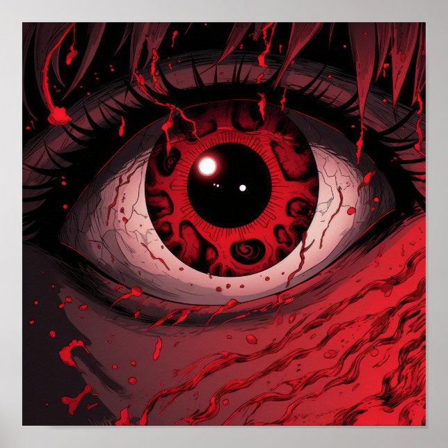 Epic Sharingan Eye Poster - Limited Edition (Vorne)