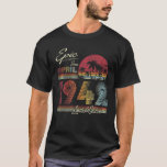 Epic Since April 1942 80 Years 80Th Birthday T-Shirt<br><div class="desc">Epic Since April 1942 80 Years 80th Birthday</div>