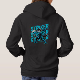 Epic Soccer Samurai Cat - Cool Gamer & Anime Fan  Hoodie