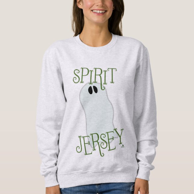 Epic Spirit Jersey Halloween Themed Ghost Art Sweatshirt (Vorderseite)
