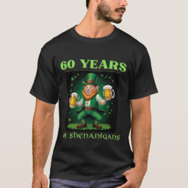 Epic St. Patrick's 60th Birthday Irish Celebration T-Shirt