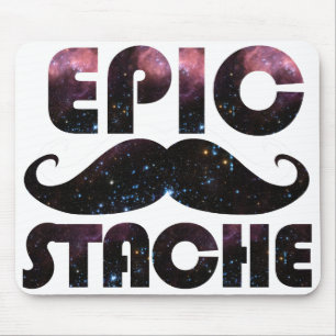Epic Stache Mousepad