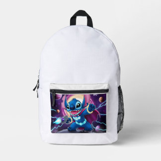 Epic Stitch - Kosmischer Held Bedruckter Rucksack