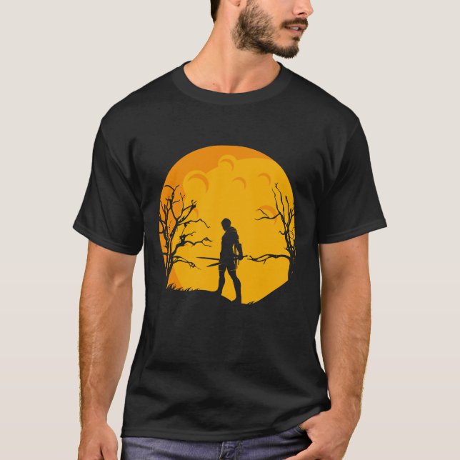 Epic Sword Graphics T - Shirt | Fantasy Weapon Art (Vorderseite)