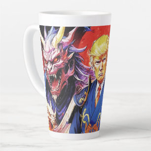 Epic Trump Samurai Anime Milchtasse