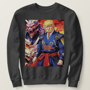 Epic Trump Samurai Anime Sweatshirt