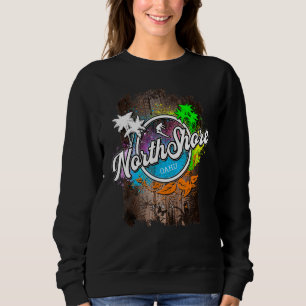 Epic Vintag Surf Hawaii Surf Oahu North Shore Haw Sweatshirt