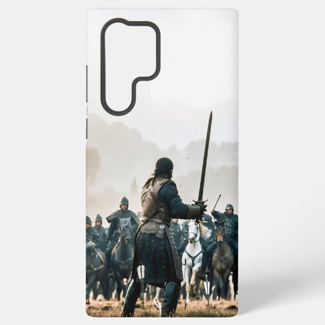 Epic Warrior Slim Snap-Fall Samsung Galaxy Hülle (Rückseite)